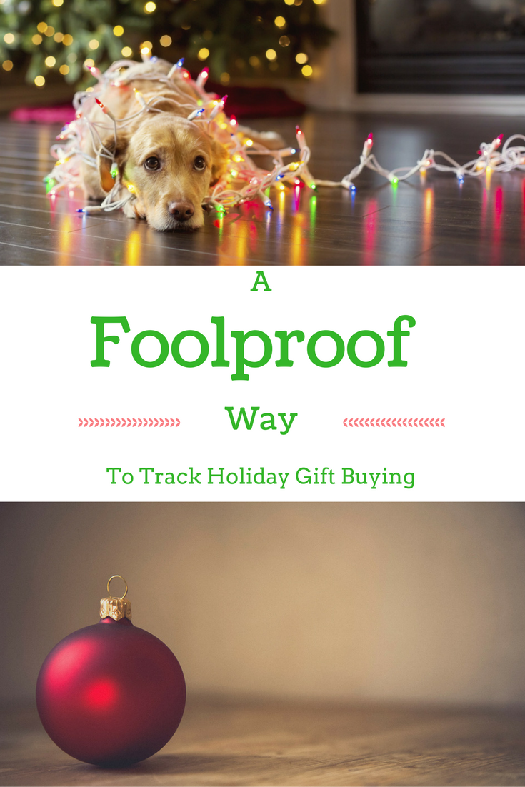 holiday shopping list