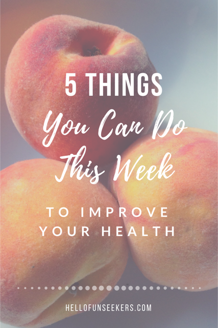 Five Things Improve Health