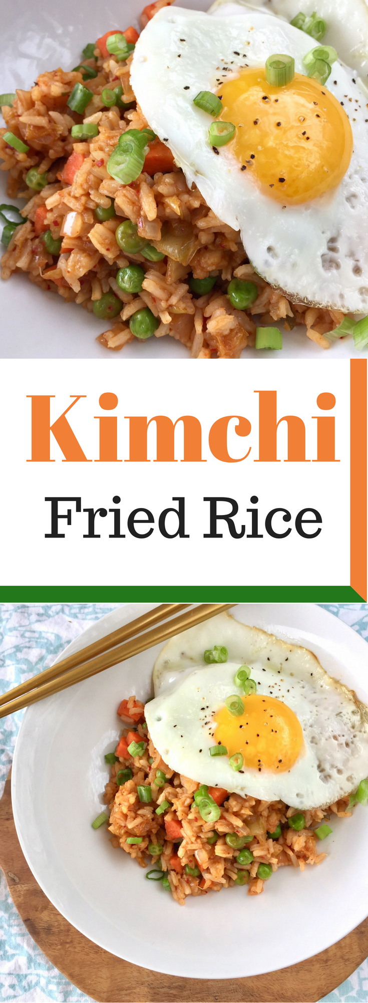 Easy Kimchi Fried Rice - Hello Fun Seekers