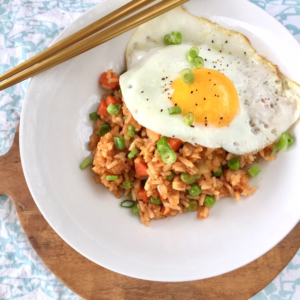 Easy Kimchi Fried Rice