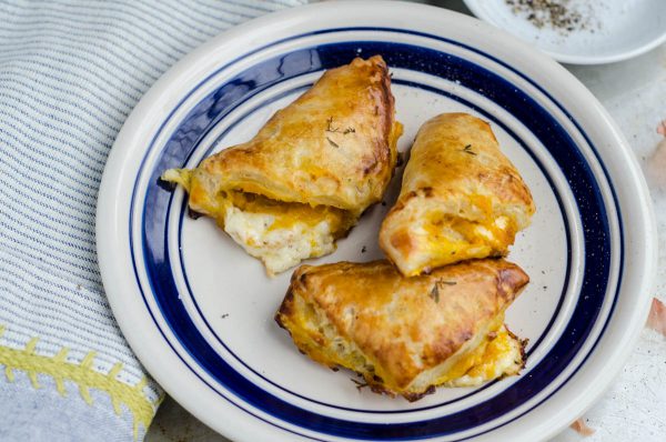 Winter Squash and Havarti Puffs