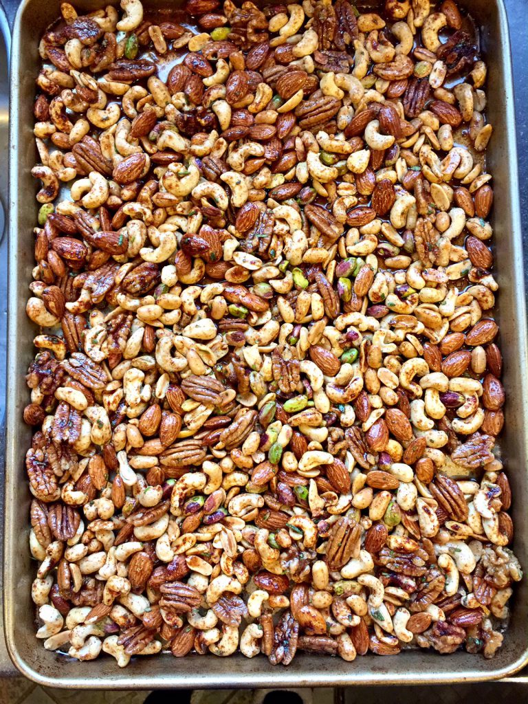 Chipotle Rosemary-roasted Nuts