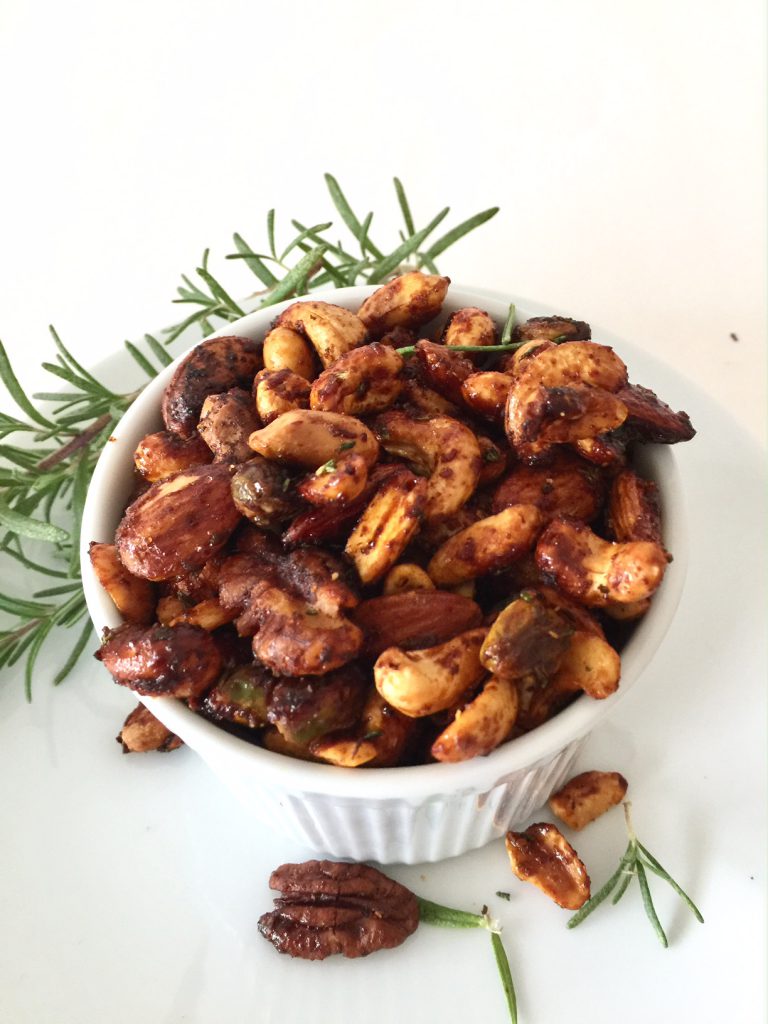 Chipotle Rosemary-roasted Nuts