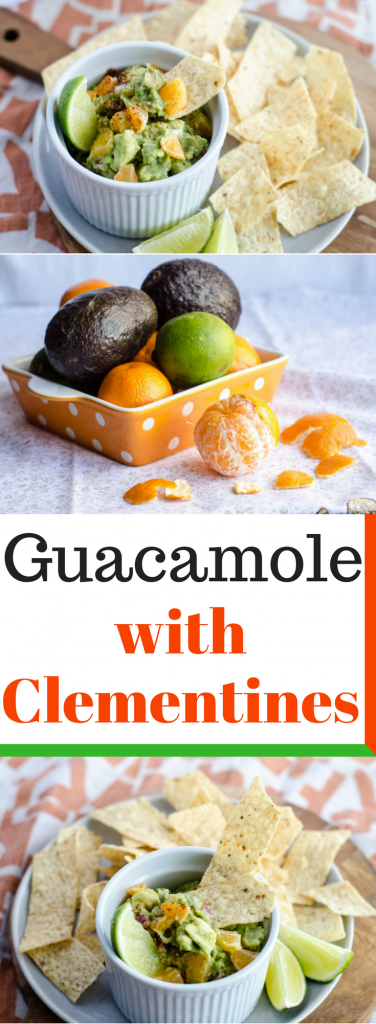 Guacamole with Clementines, aka, Cutie Guacamole