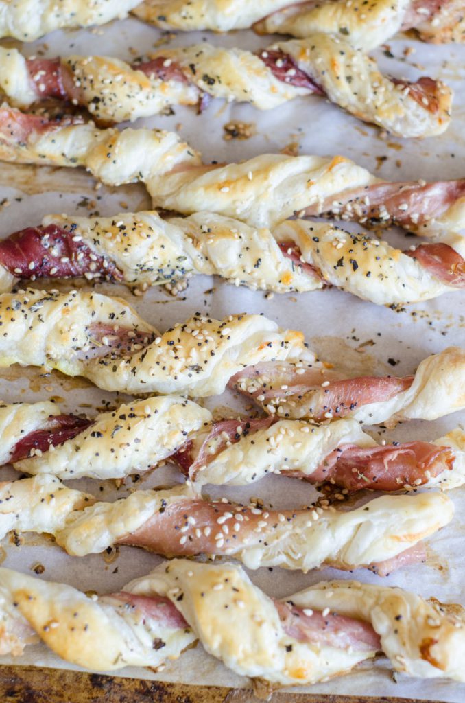 Parmesan Prosciutto Twists