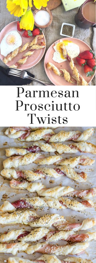 Parmesan Prosciutto Twists 