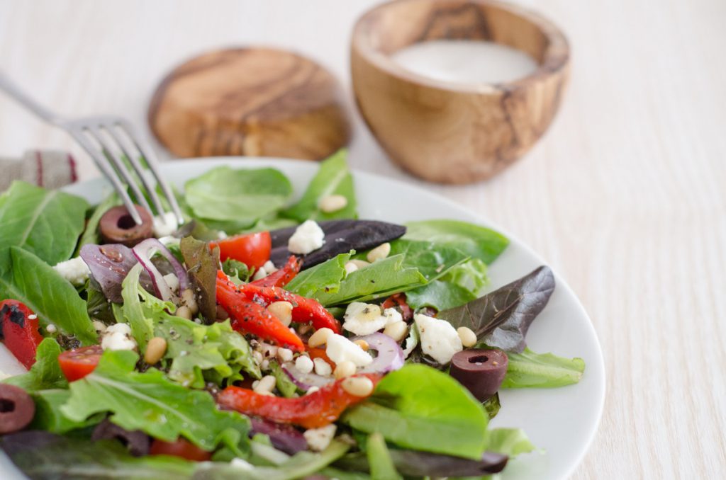 Mediterranean Spring Mix Salad