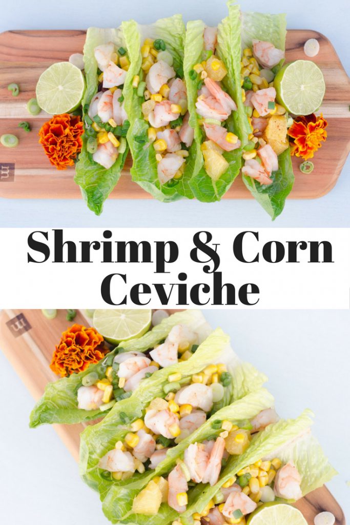 Shrimp and Corn Ceviche