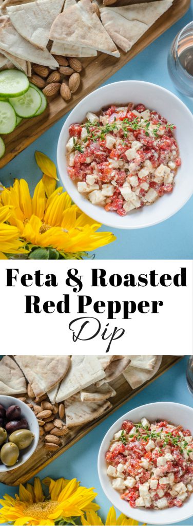 Feta & Roasted Red Pepper Dip