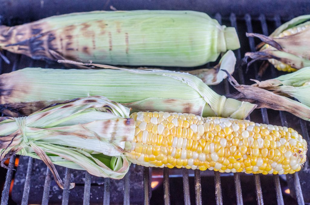 Grilled Mexican Street Corn with Spicy Mayo