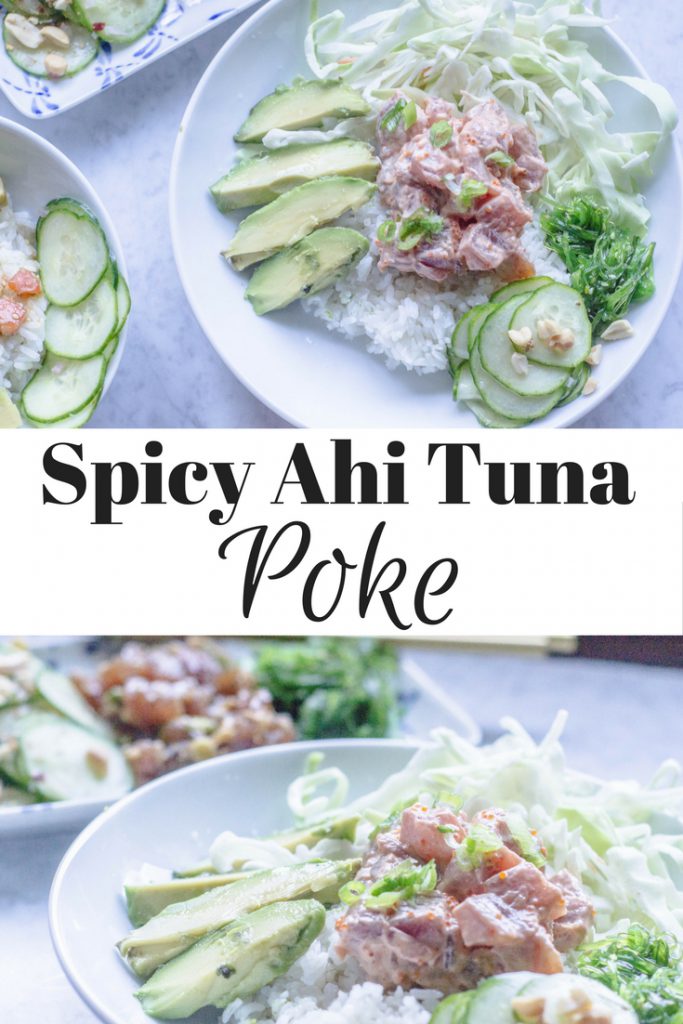 Spicy Ahi Tuna Poke Pin