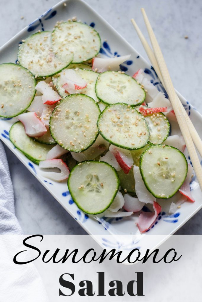 Cucumber Sunomono Salad