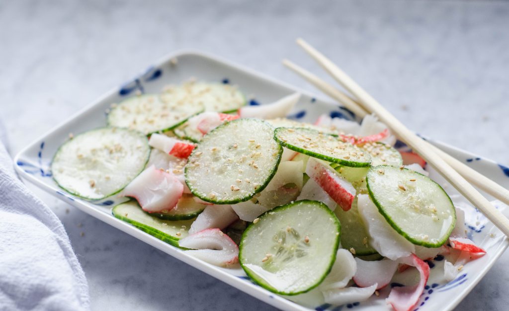 Cucumber Sunomono Salad