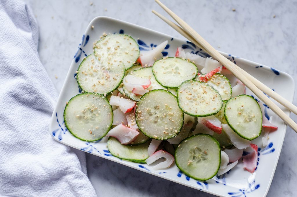 Cucumber Sunomono Salad