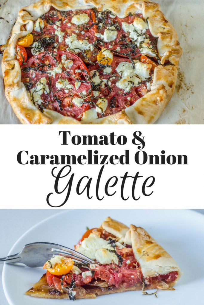 Tomato and Caramelized Onion Galette