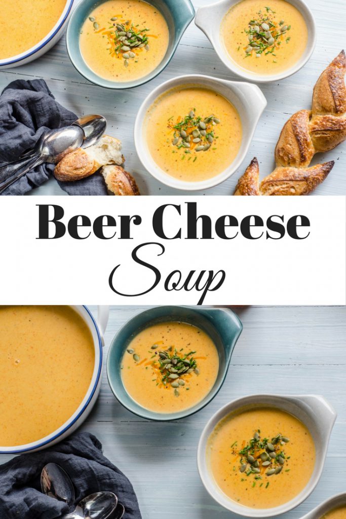 Beer Cheese Soup pin