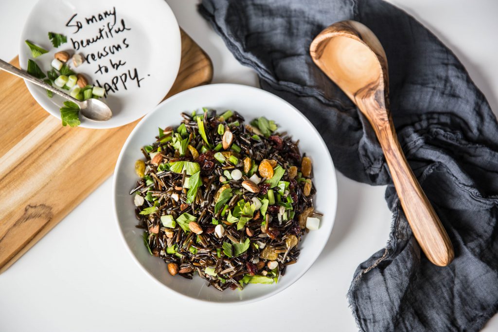 Wild Rice Salad overhead