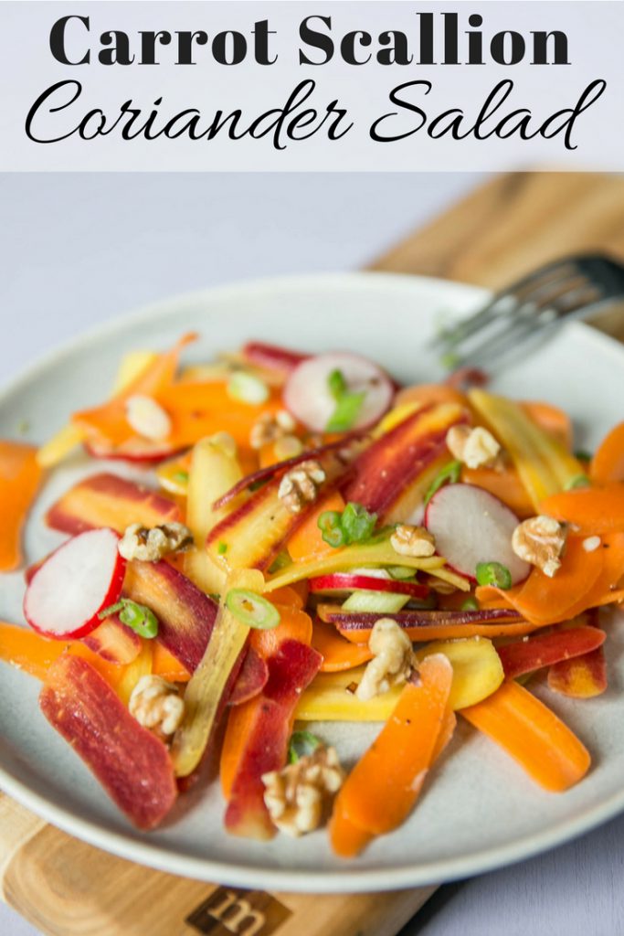 Carrot Scallion Coriander Salad