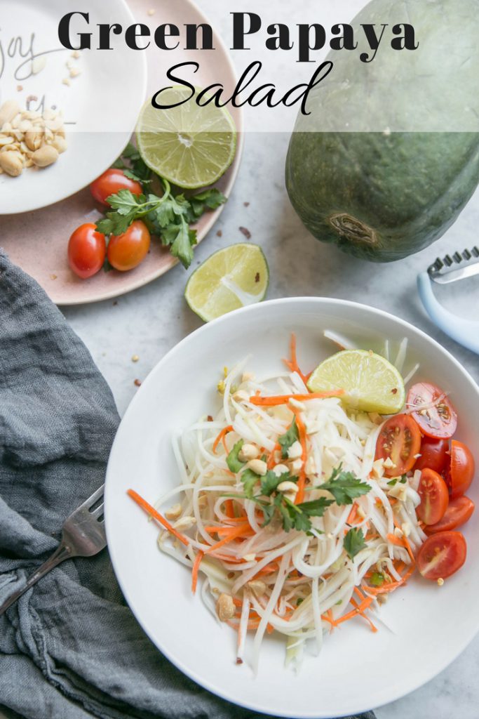 Green Papaya Salad aka Som Tum