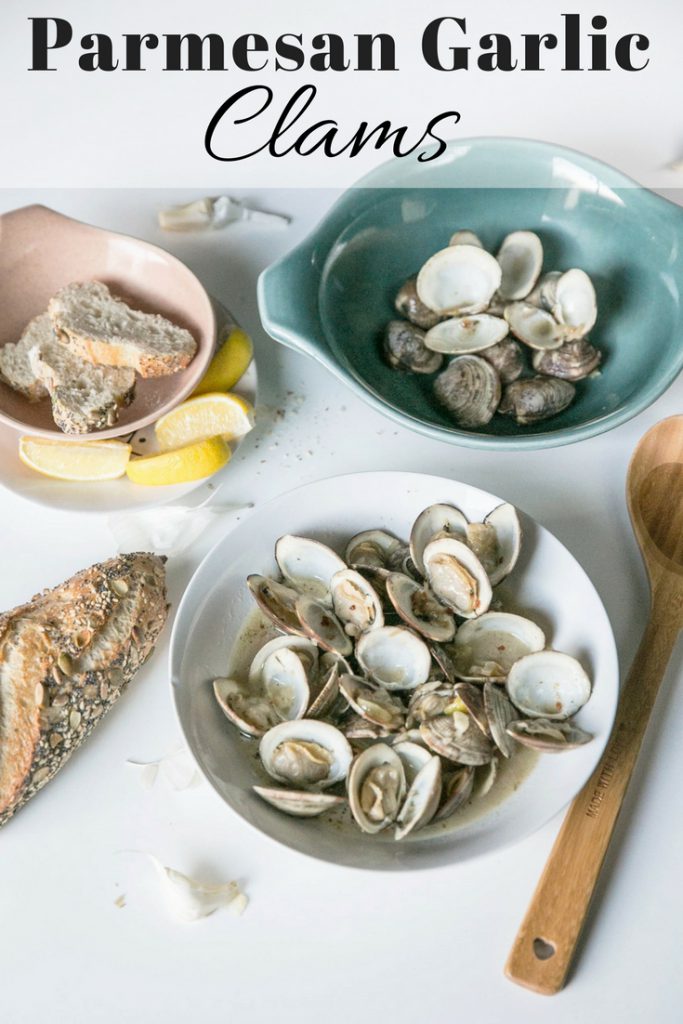 Parmesan Garlic Clams pin