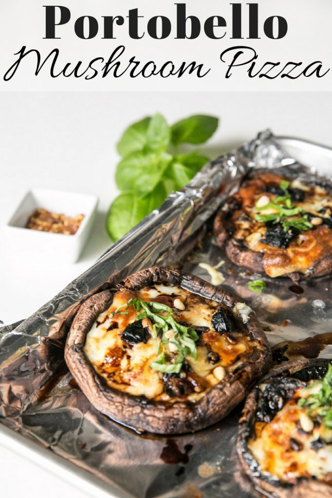 Portobello Mushroom Pizza