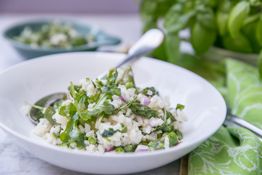 Rice Salad with Peas and Asparagus-11